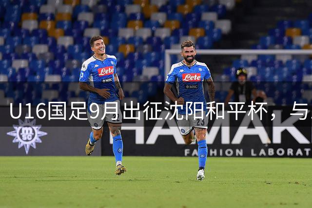 U16国足9月出征沈阳和平杯，与三国劲旅交锋